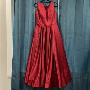 Size ten red Formal dress